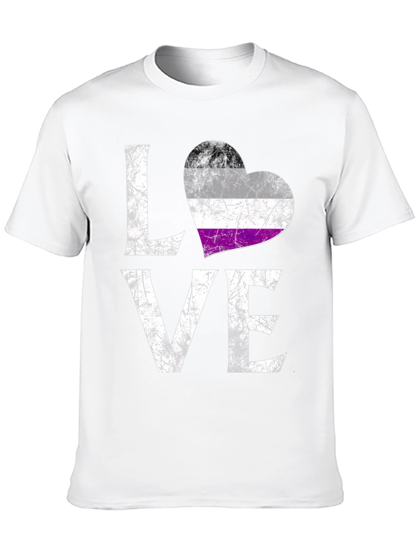 Asexual Pride LOVE T-Shirt