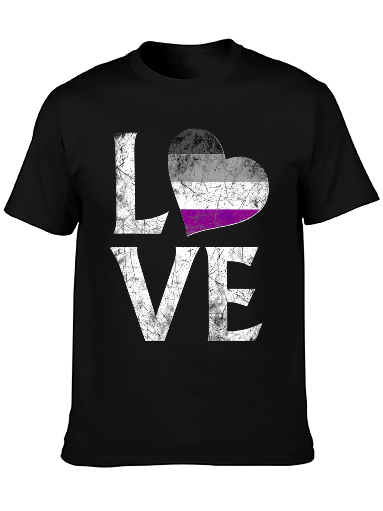 Asexual Pride LOVE T-Shirt