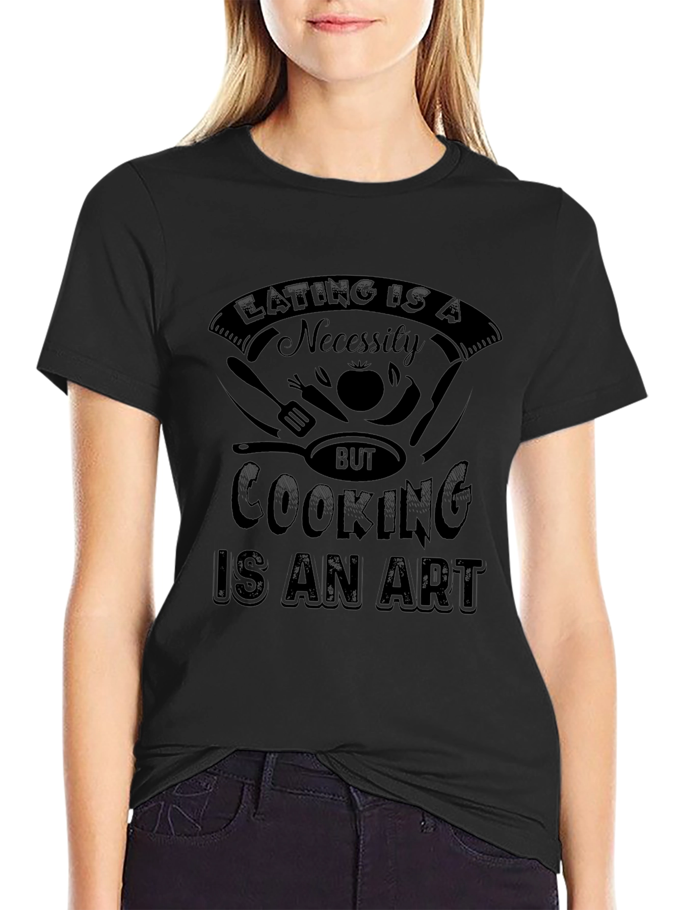 Cooking is an Art Graphic T-Shirt