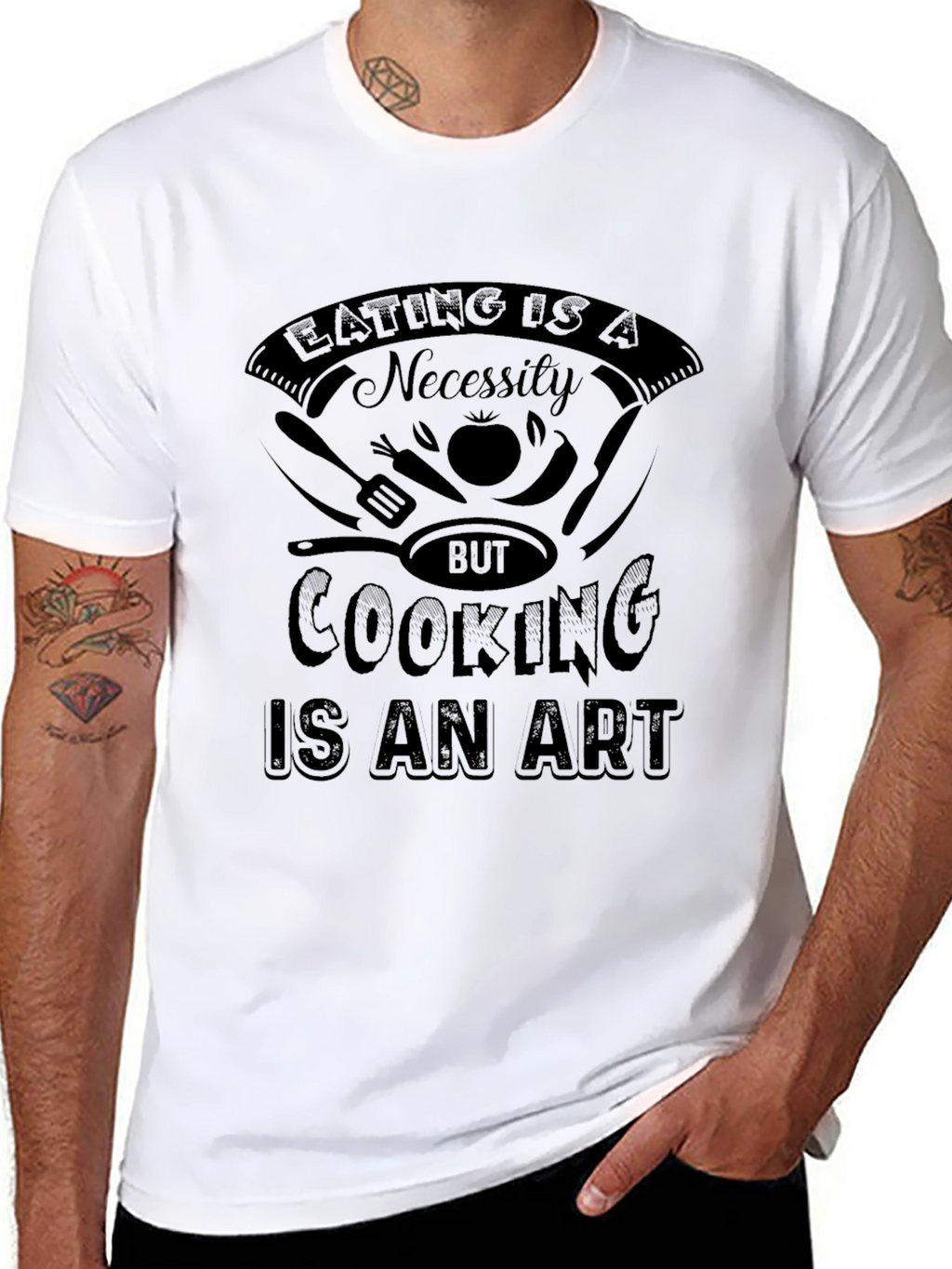 Cooking is an Art Graphic T-Shirt