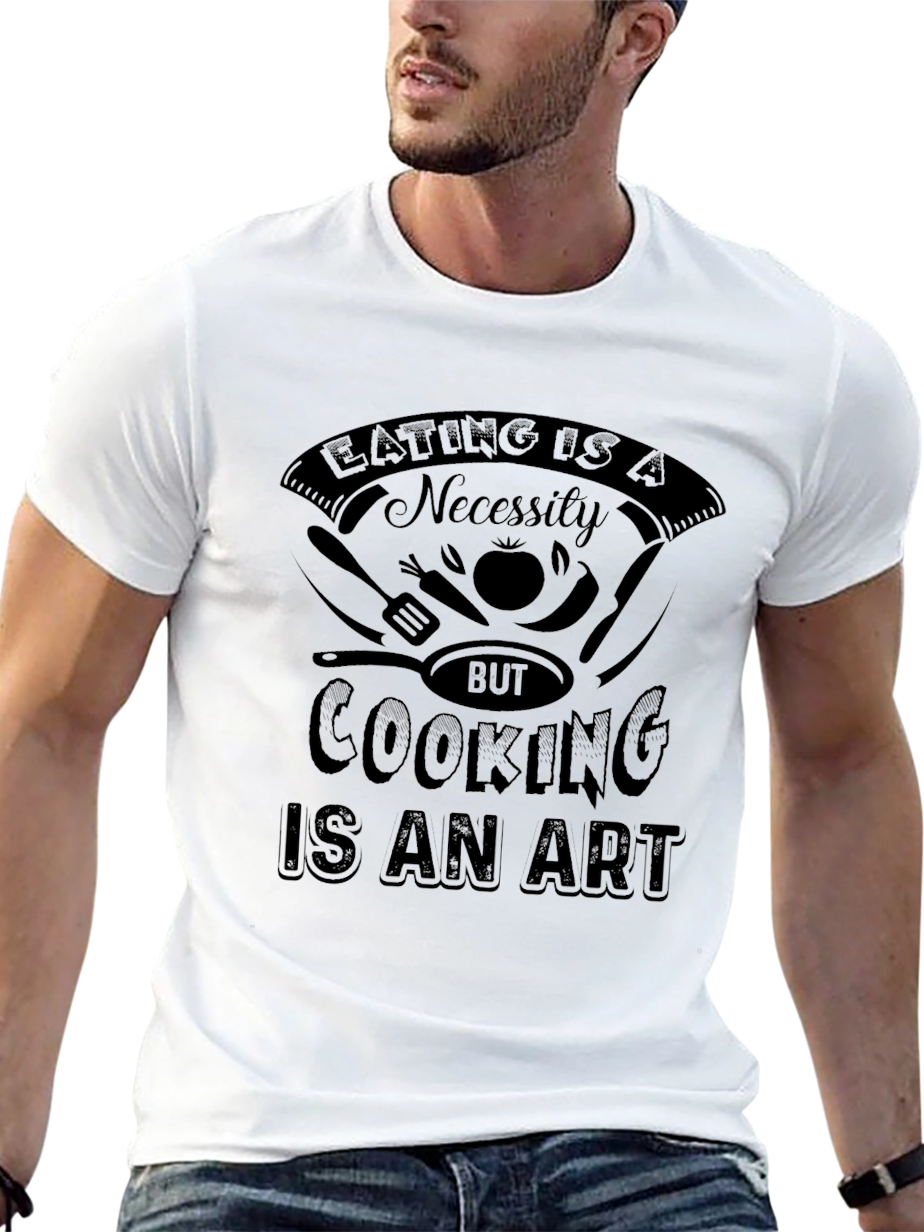 Cooking is an Art Graphic T-Shirt