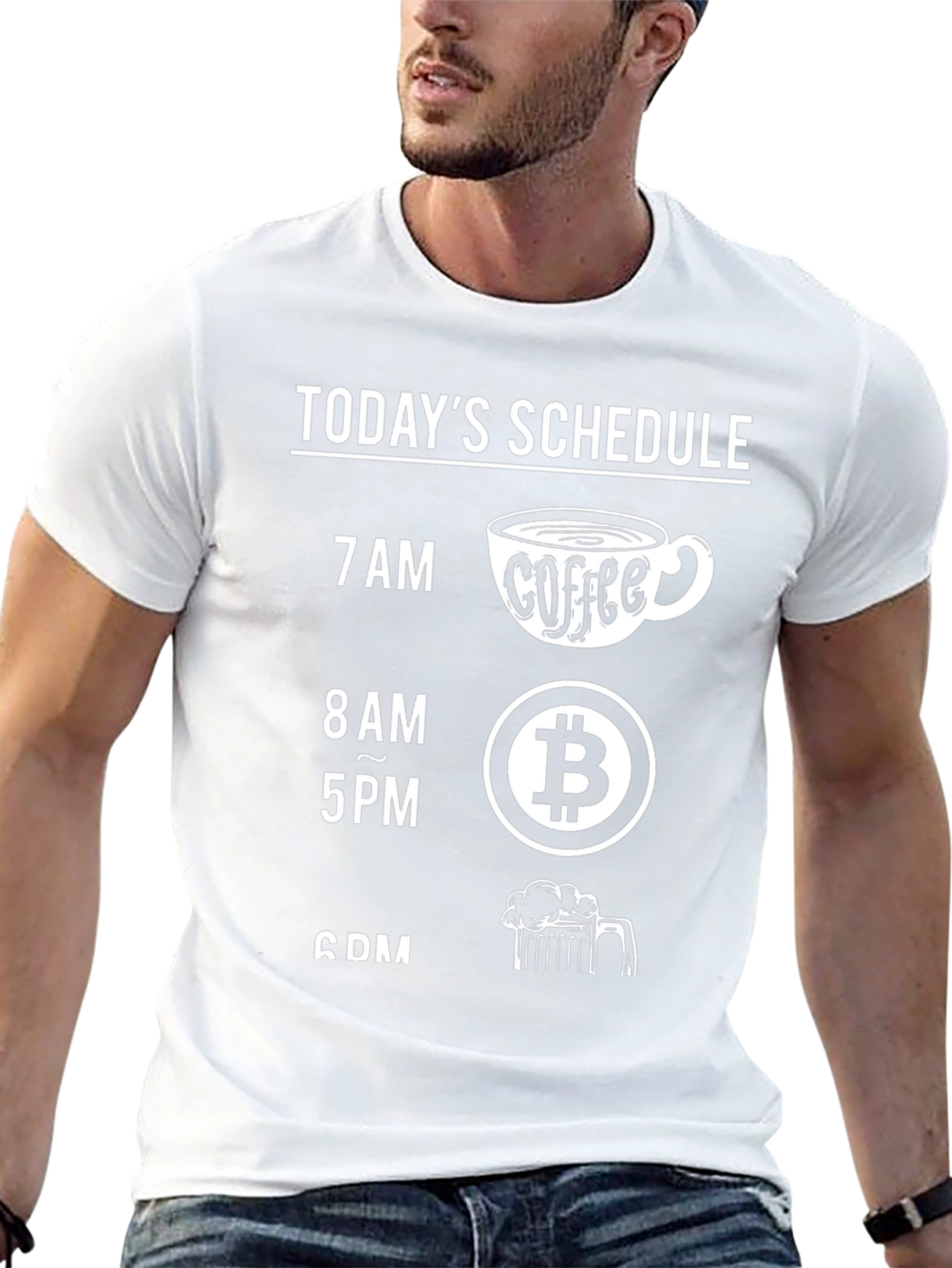 Humorous Todays Schedule T-Shirt