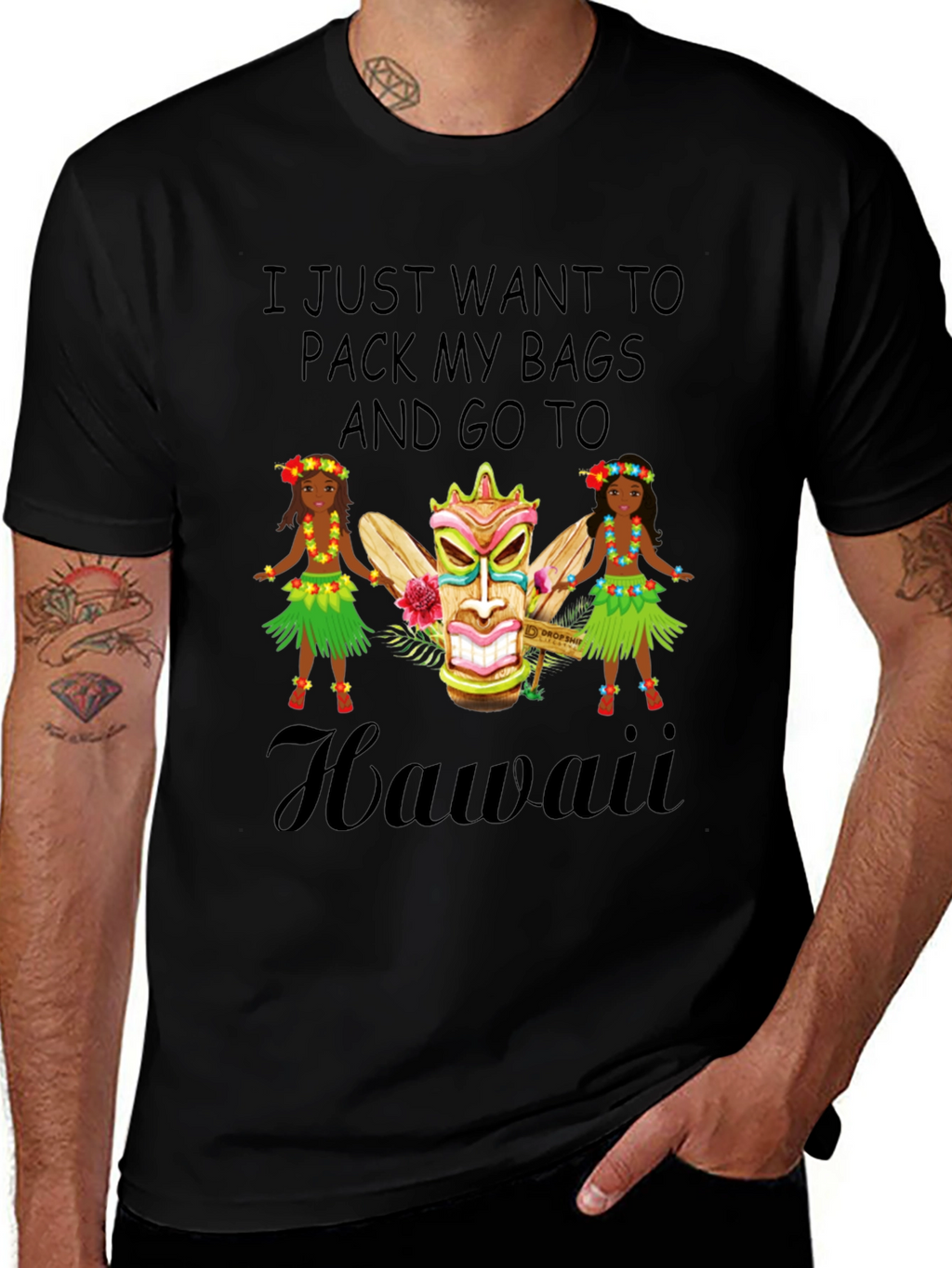Hawaii Graphic T-Shirt - Pack My Bags