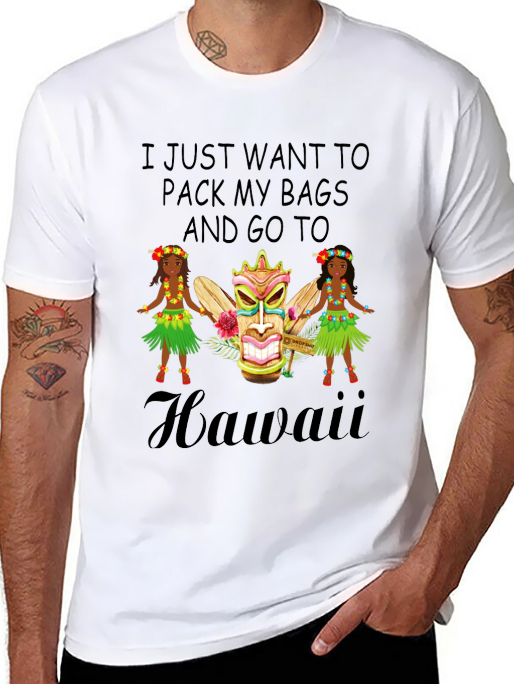 Hawaii Graphic T-Shirt - Pack My Bags