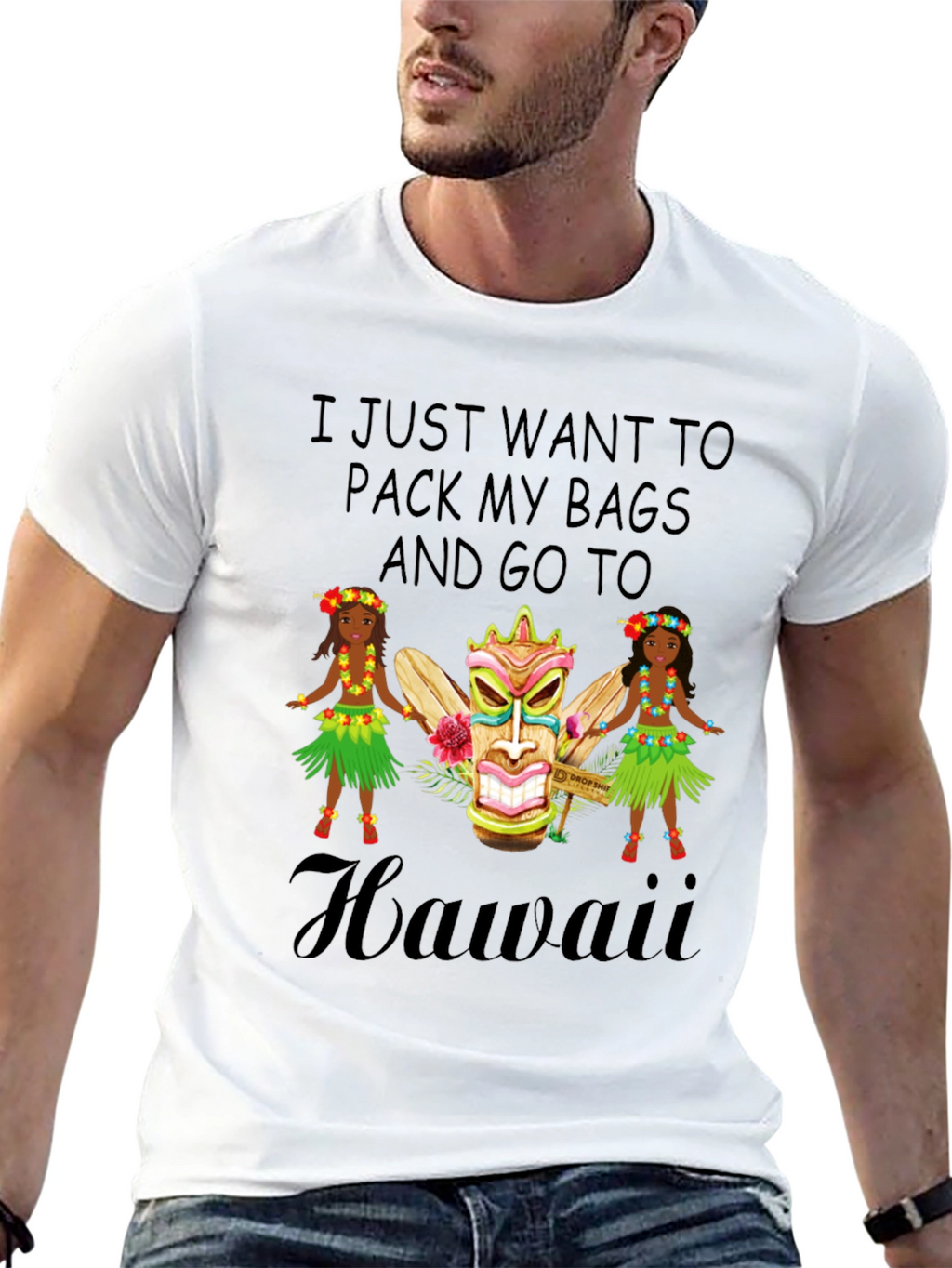 Hawaii Graphic T-Shirt - Pack My Bags