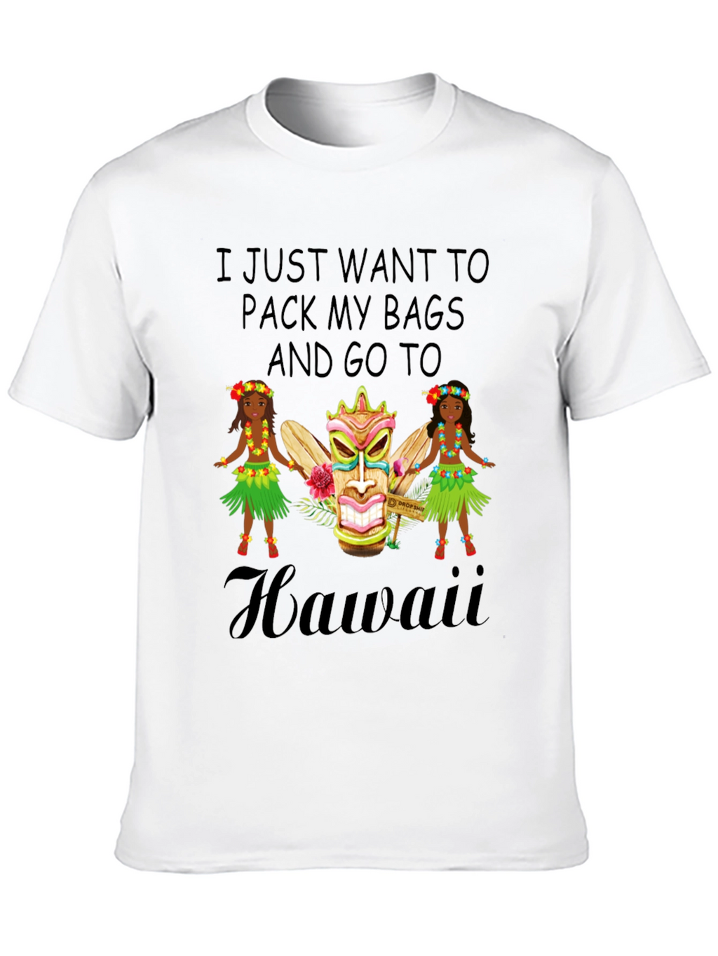 Hawaii Graphic T-Shirt - Pack My Bags