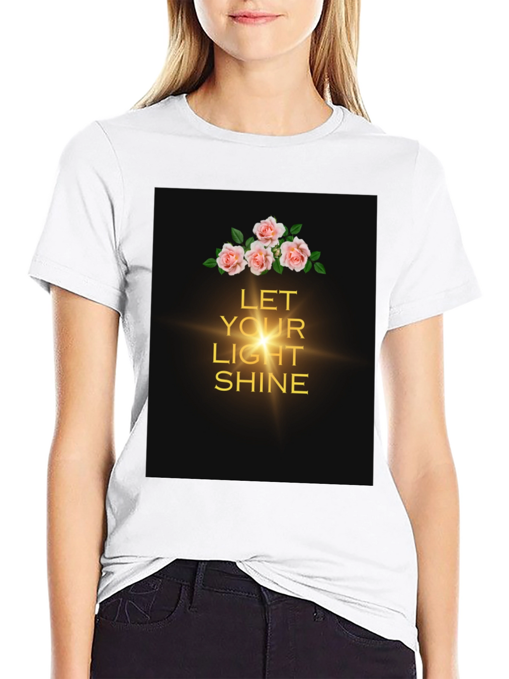 Floral Light Shine T-Shirt