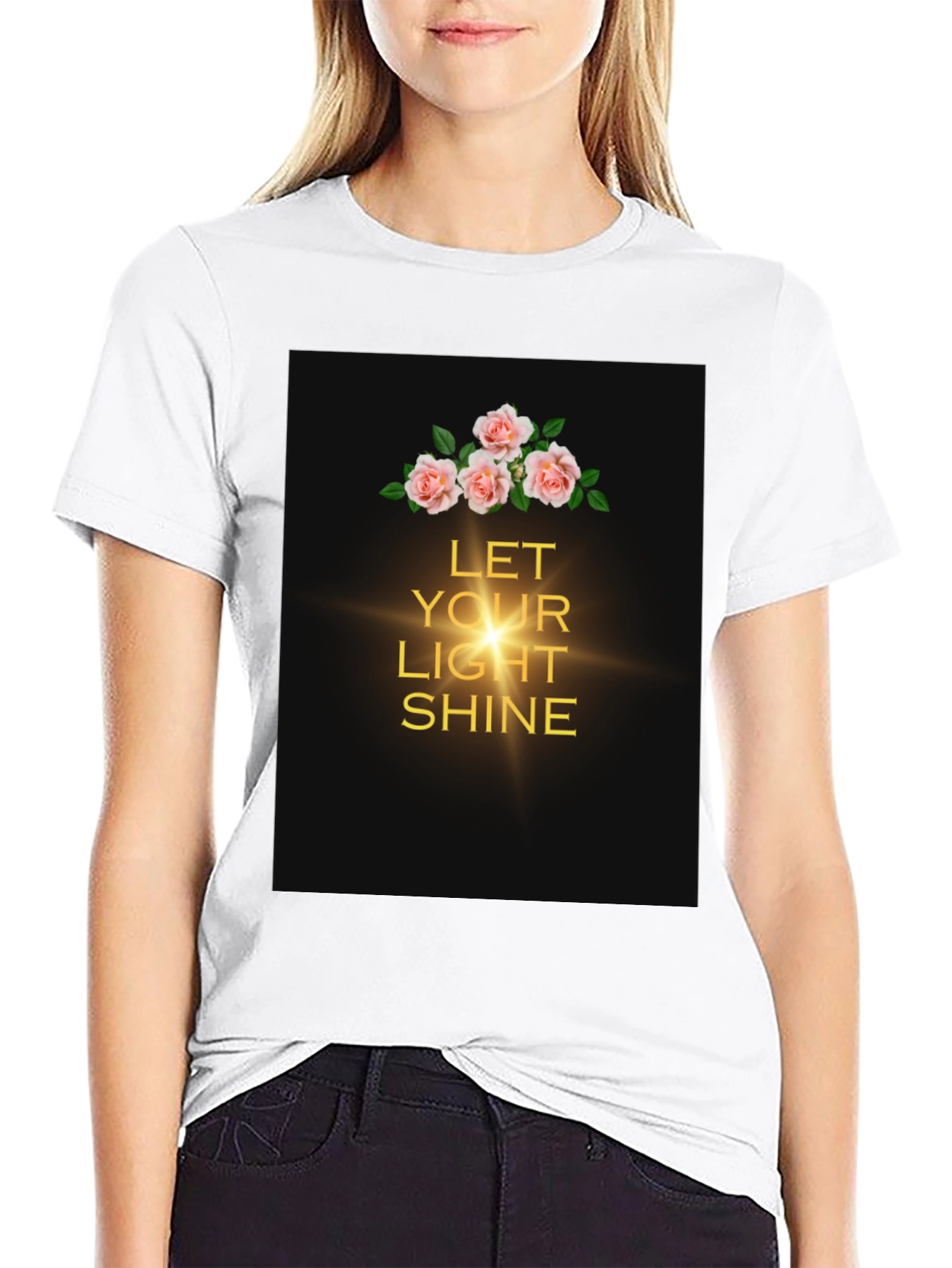 Floral Light Shine T-Shirt