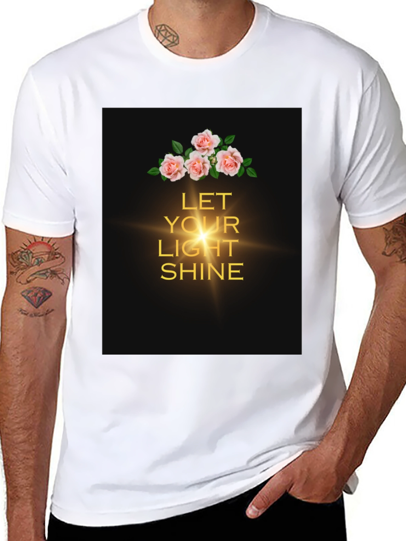 Floral Light Shine T-Shirt
