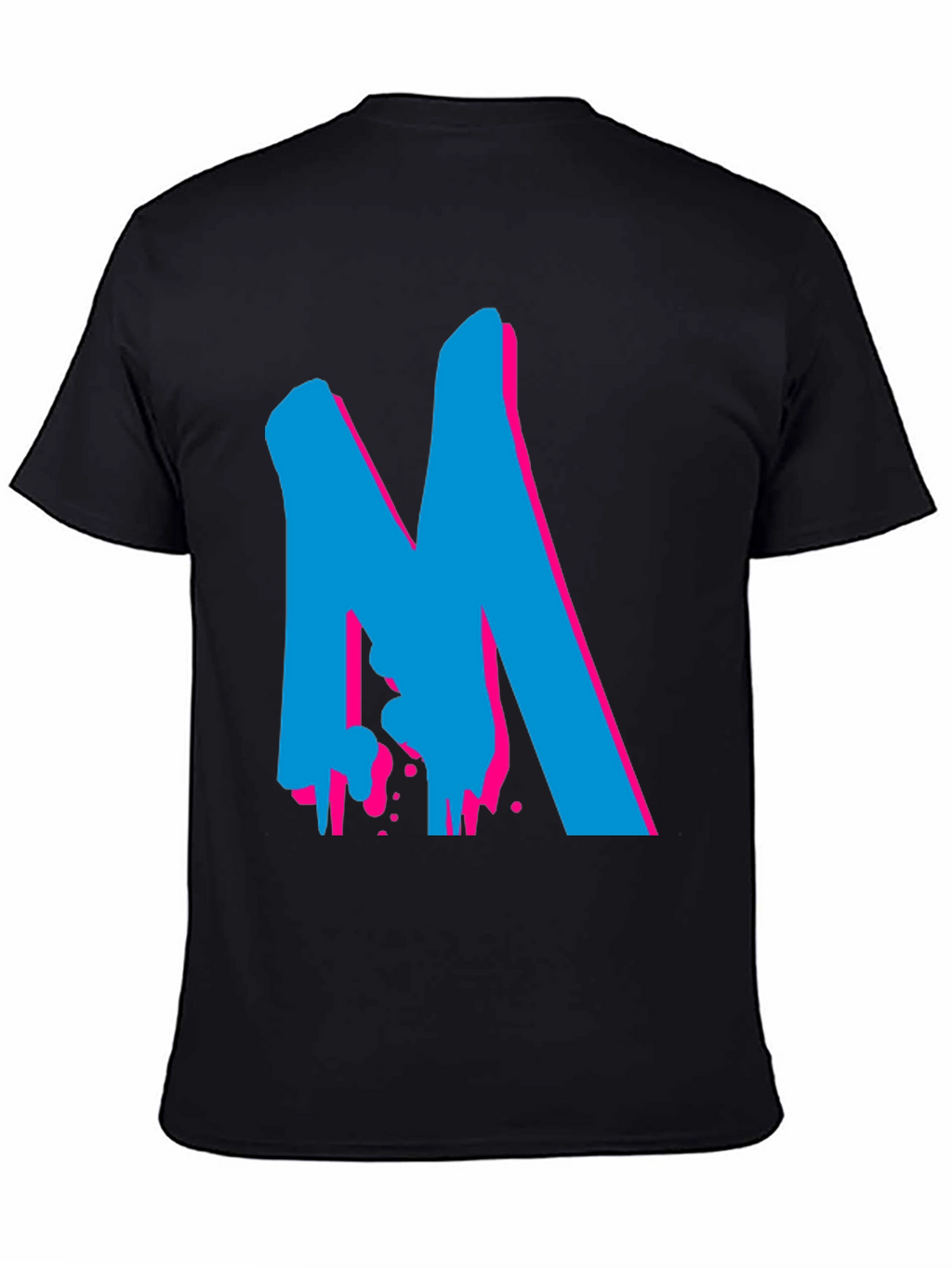 Bold Graphic Tee - M Design - Black
