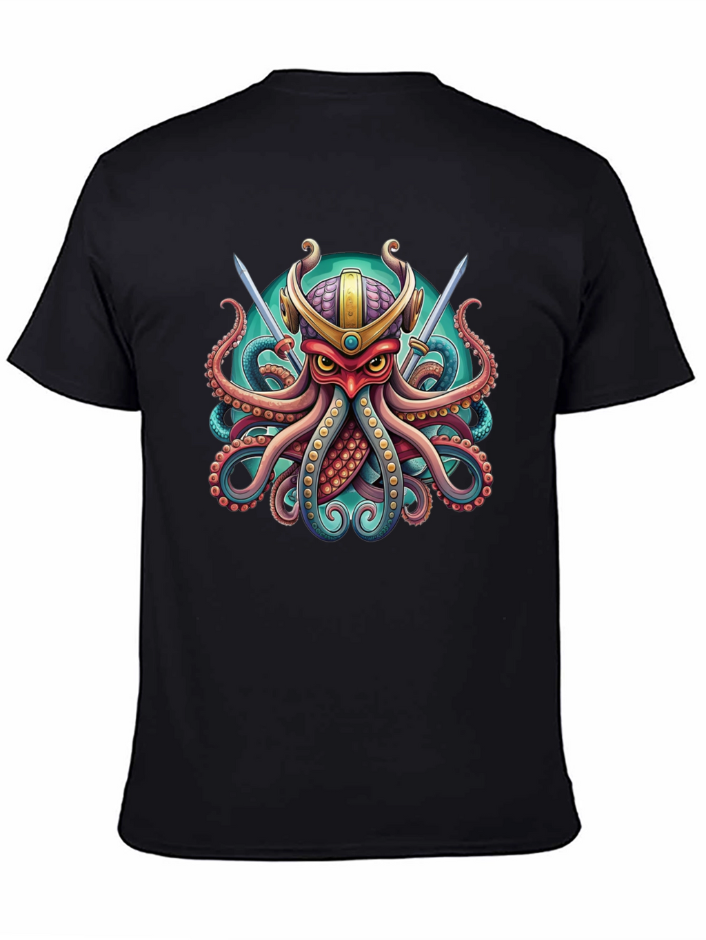 Samurai Octopus Graphic Tee