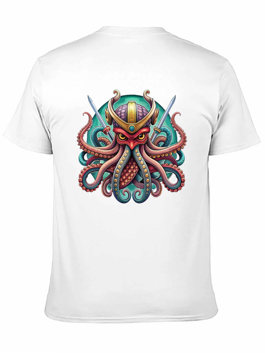 Samurai Octopus Graphic Tee