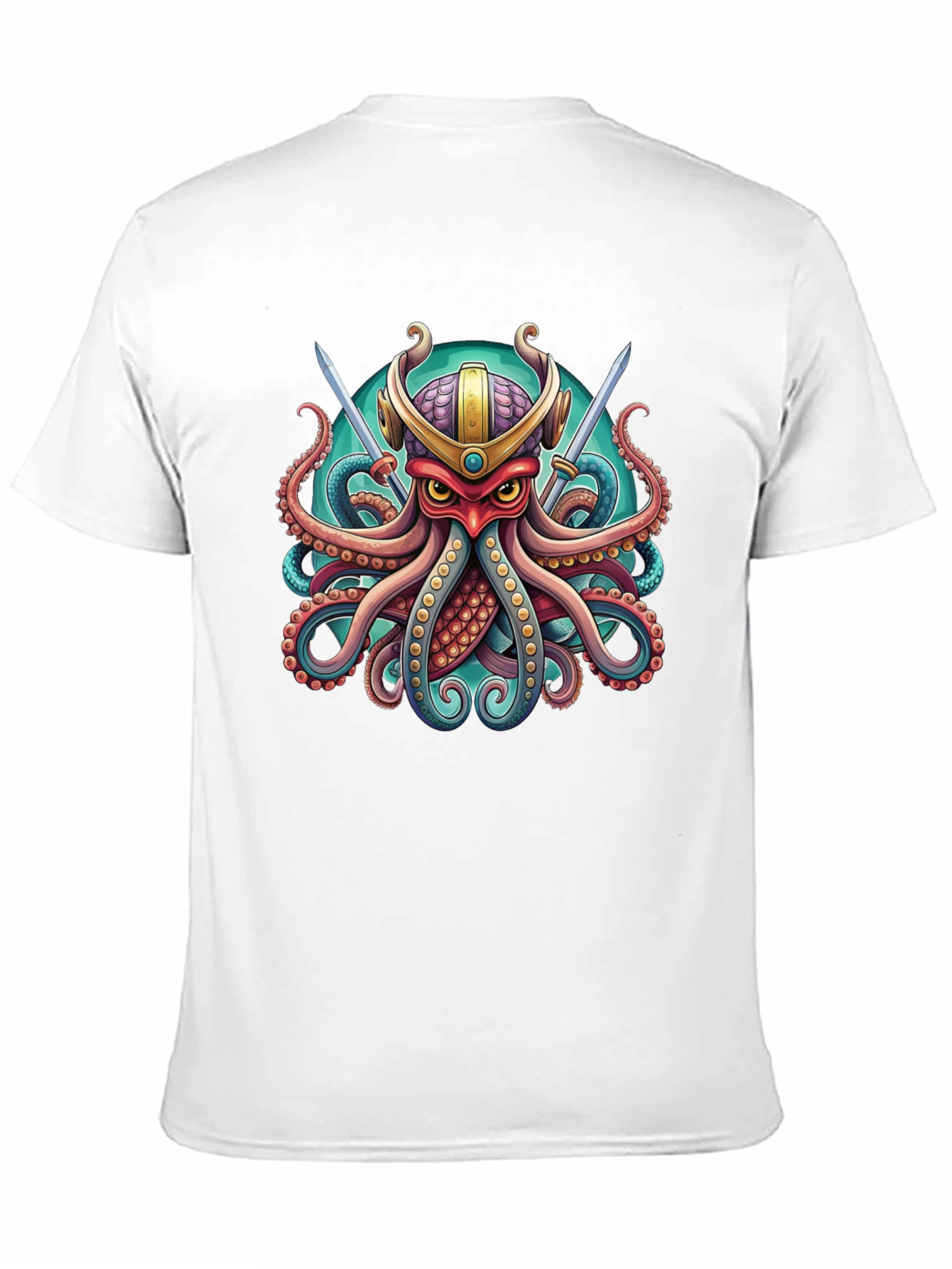 Samurai Octopus Graphic Tee