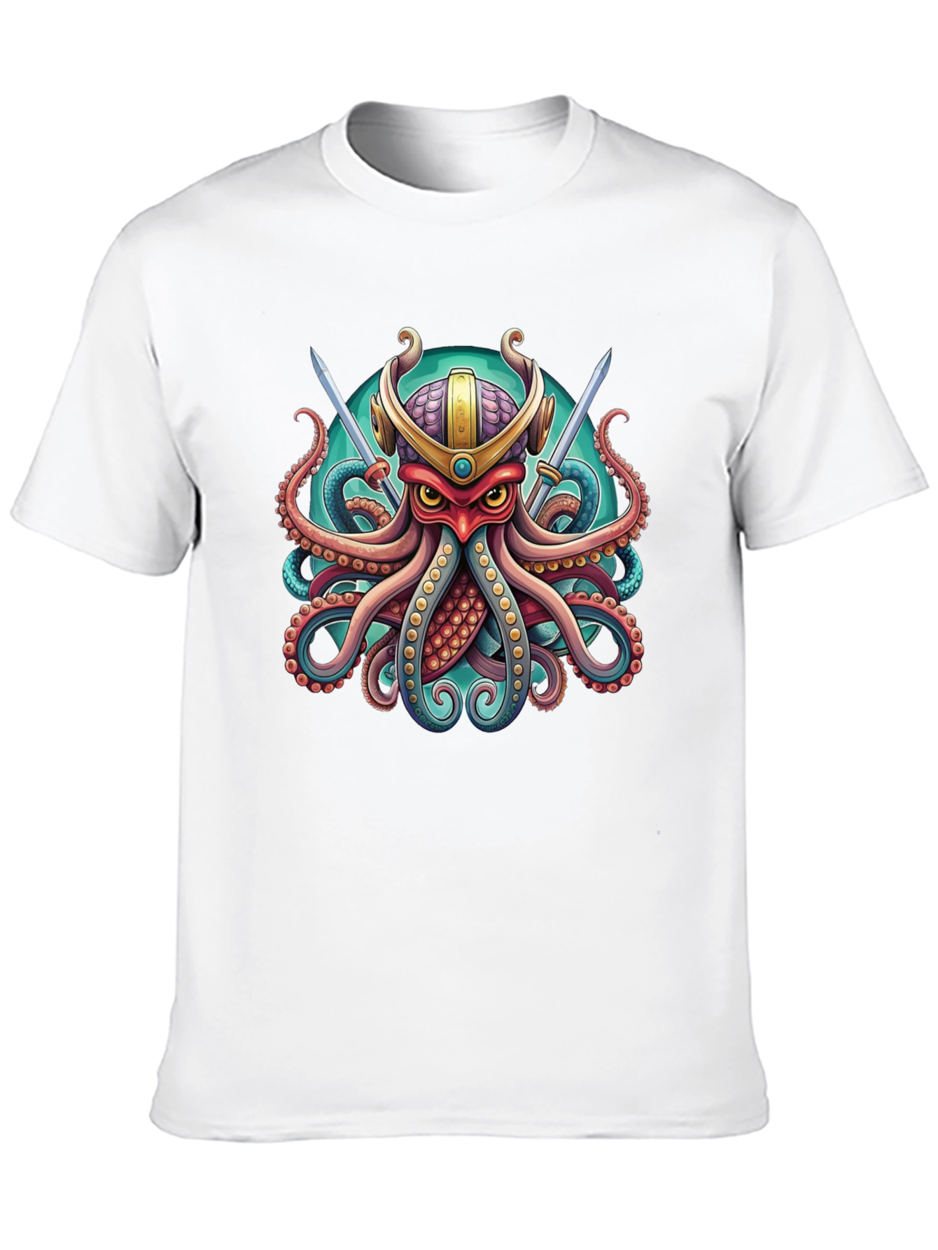 Samurai Octopus Graphic Tee