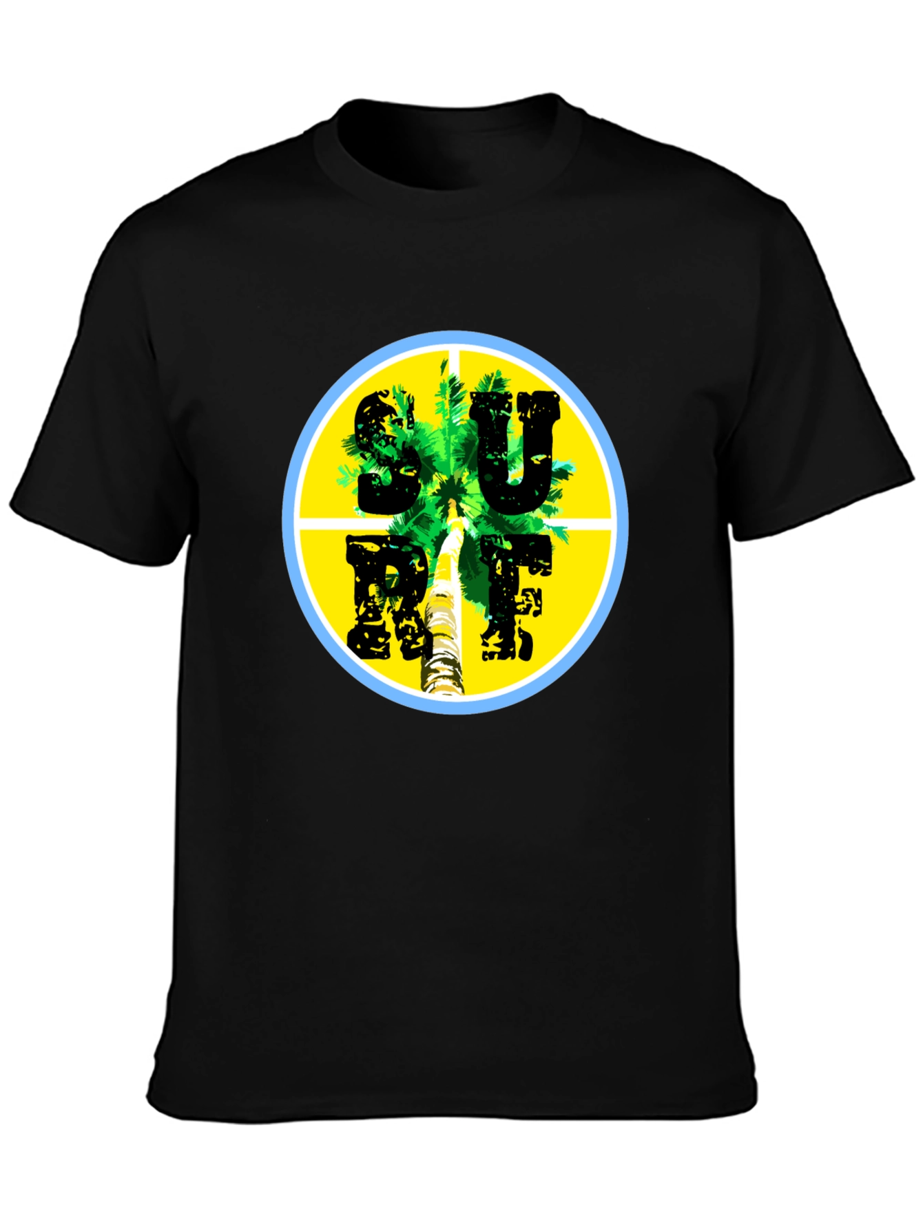 Surf Palm Tee - Tropical Vibes