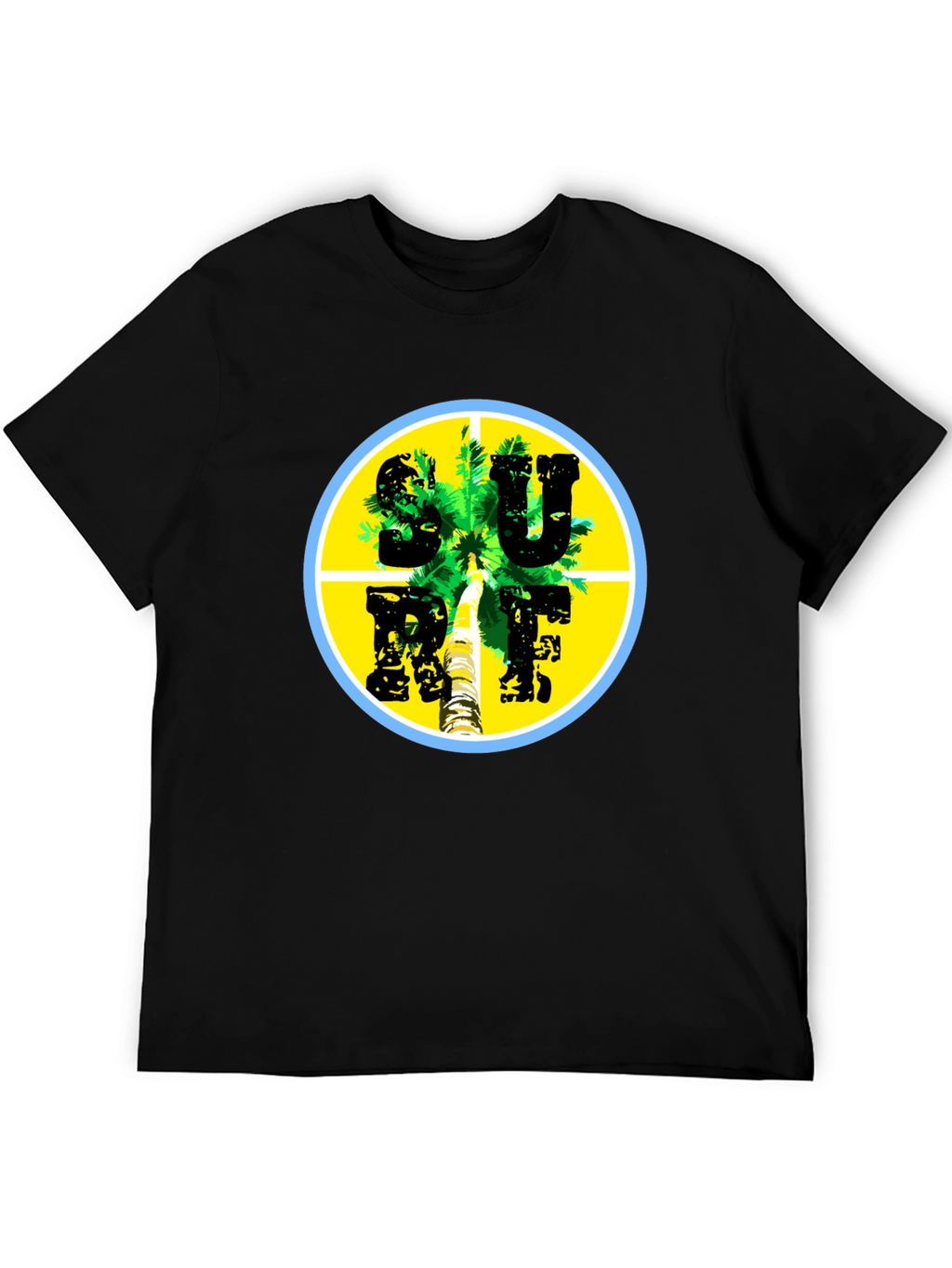 Surf Palm Tee - Tropical Vibes