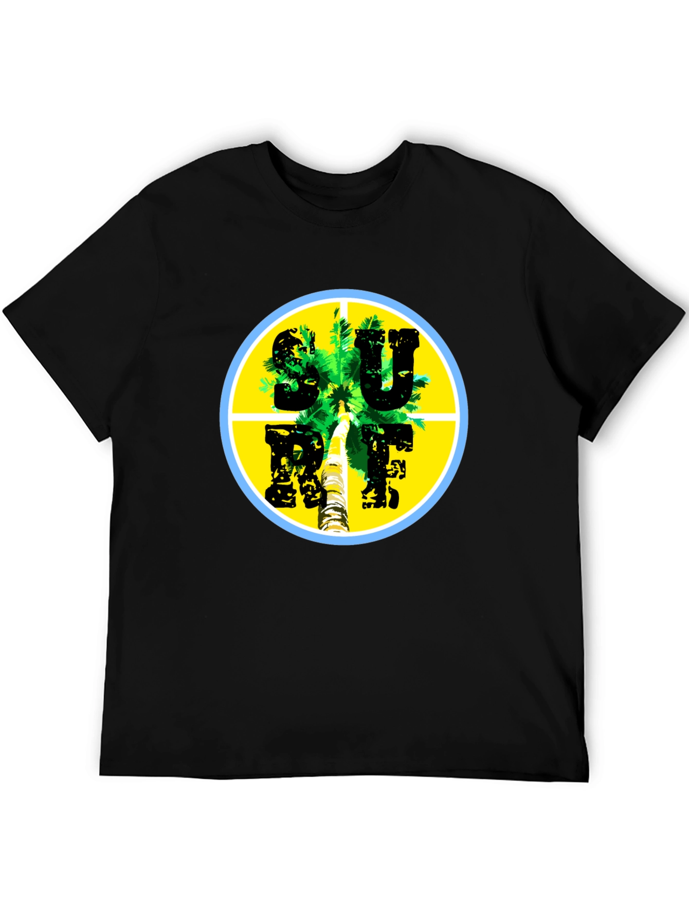 Surf Palm Tee - Tropical Vibes