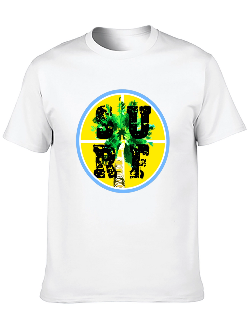 Surf Palm Tee - Tropical Vibes