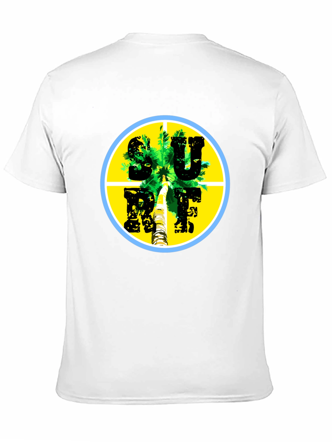 Surf Palm Tee - Tropical Vibes
