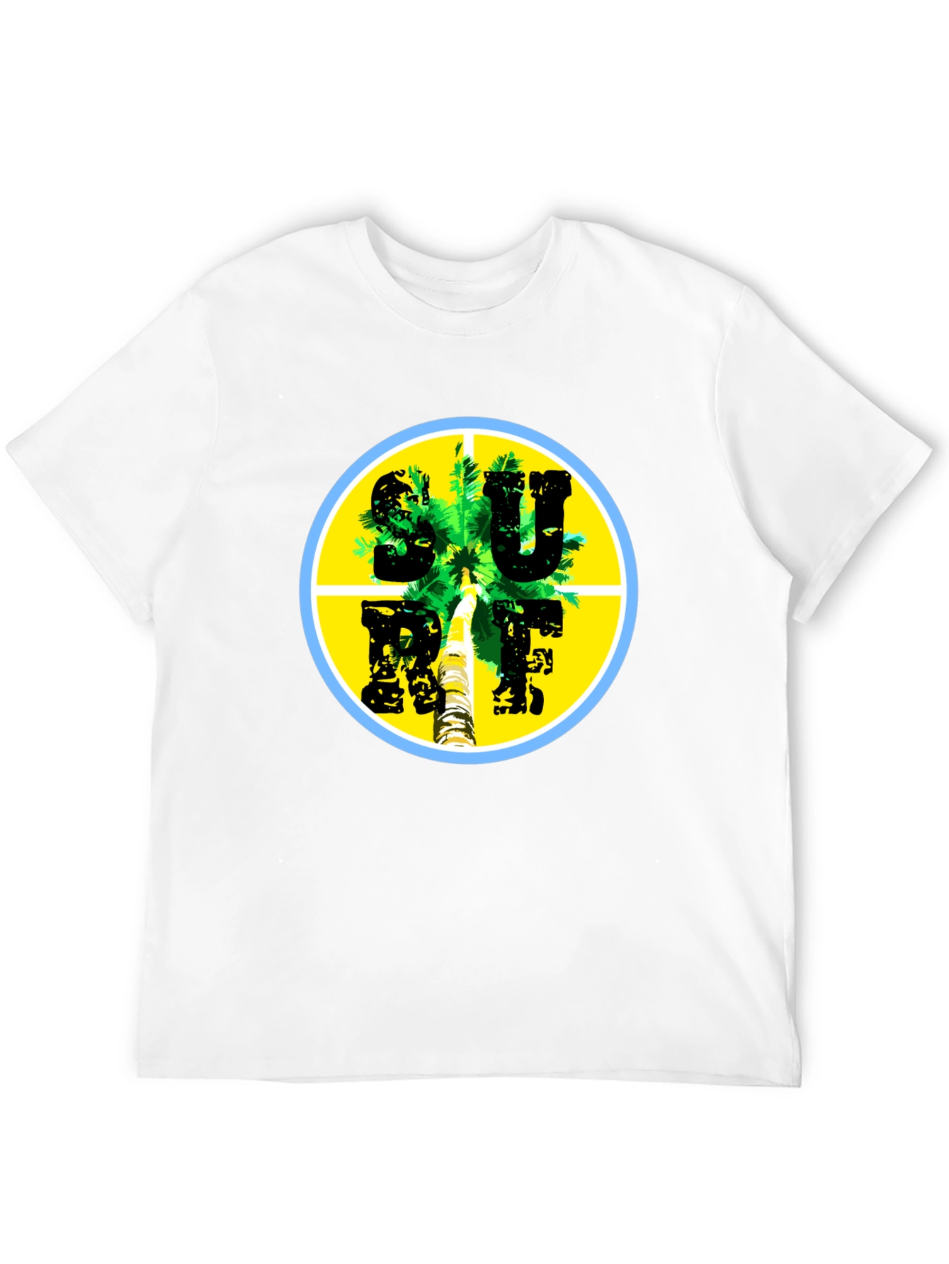Surf Palm Tee - Tropical Vibes