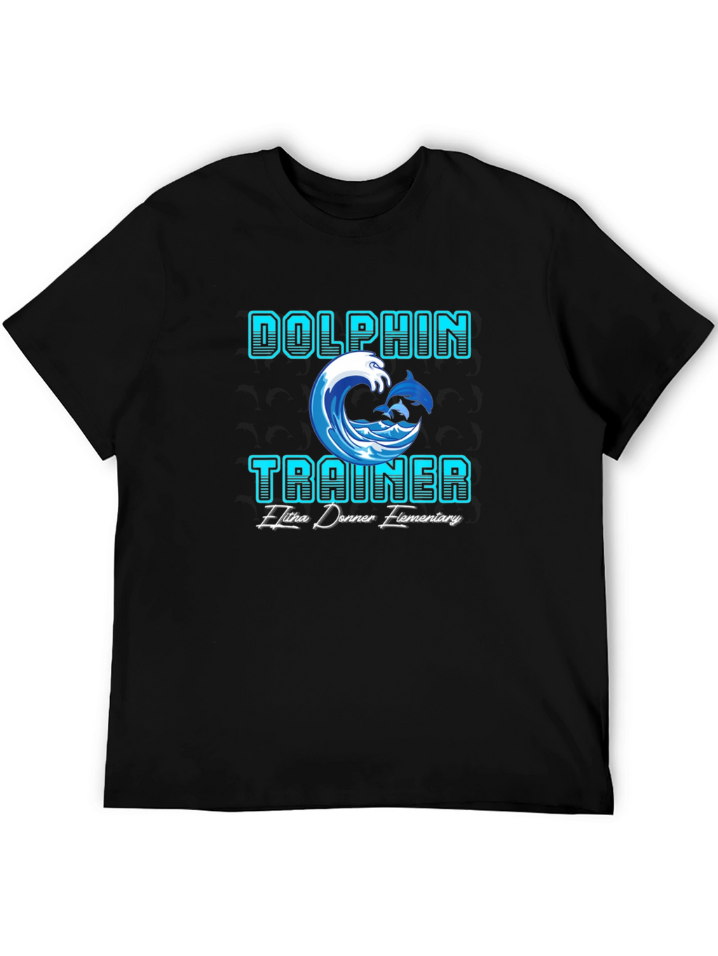 Dolphin Trainer T-Shirt - Elitha Donner Elementary