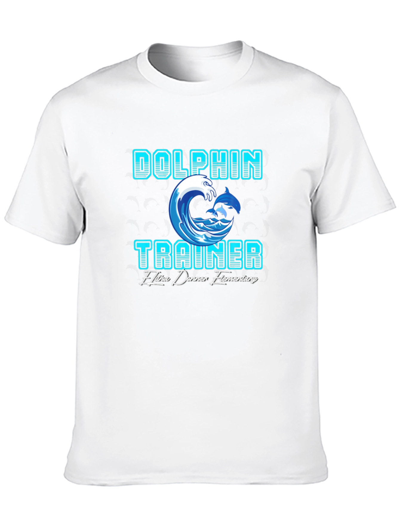 Dolphin Trainer T-Shirt - Elitha Donner Elementary
