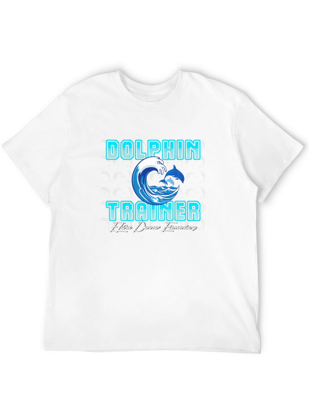 Dolphin Trainer T-Shirt - Elitha Donner Elementary
