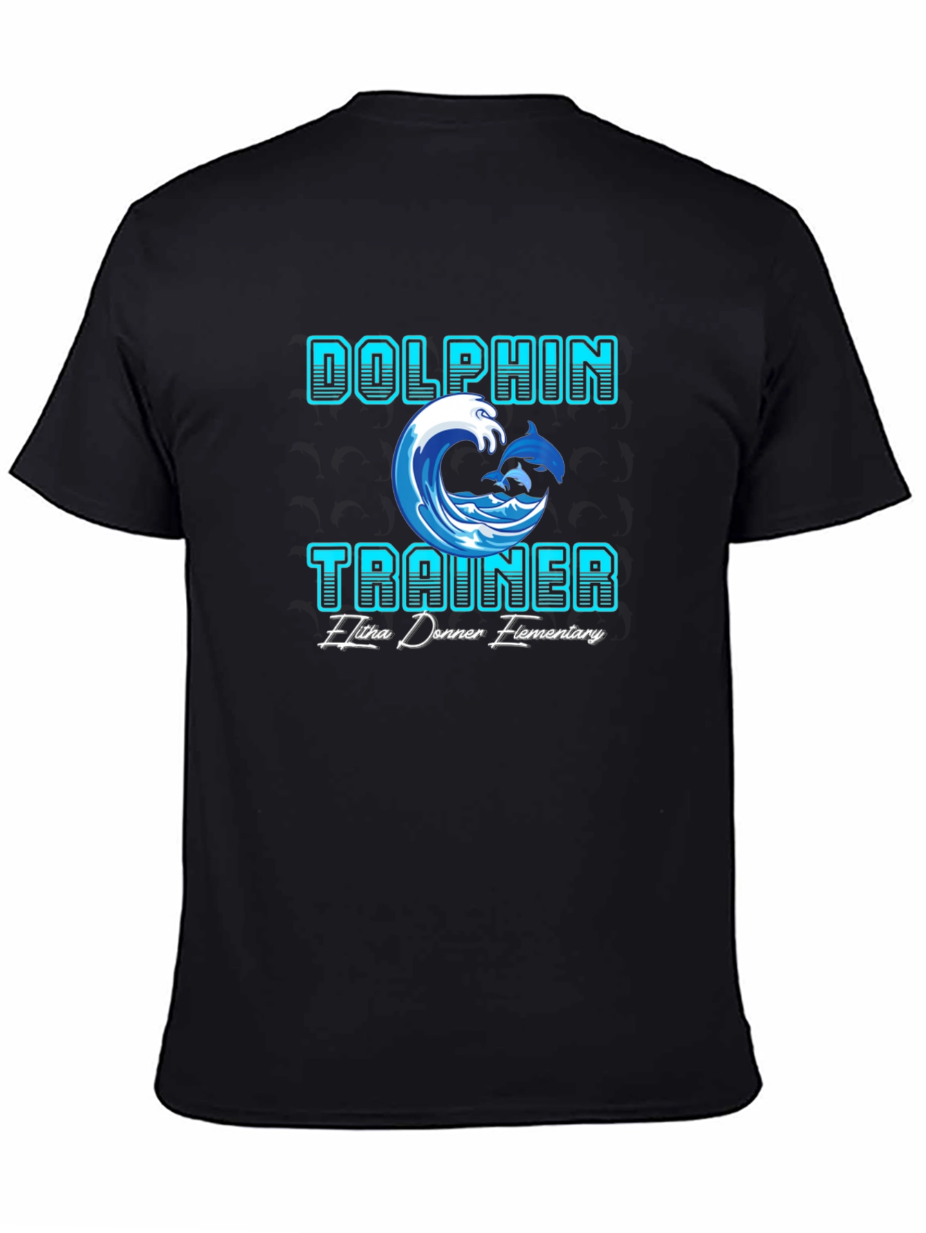 Dolphin Trainer T-Shirt - Elitha Donner Elementary
