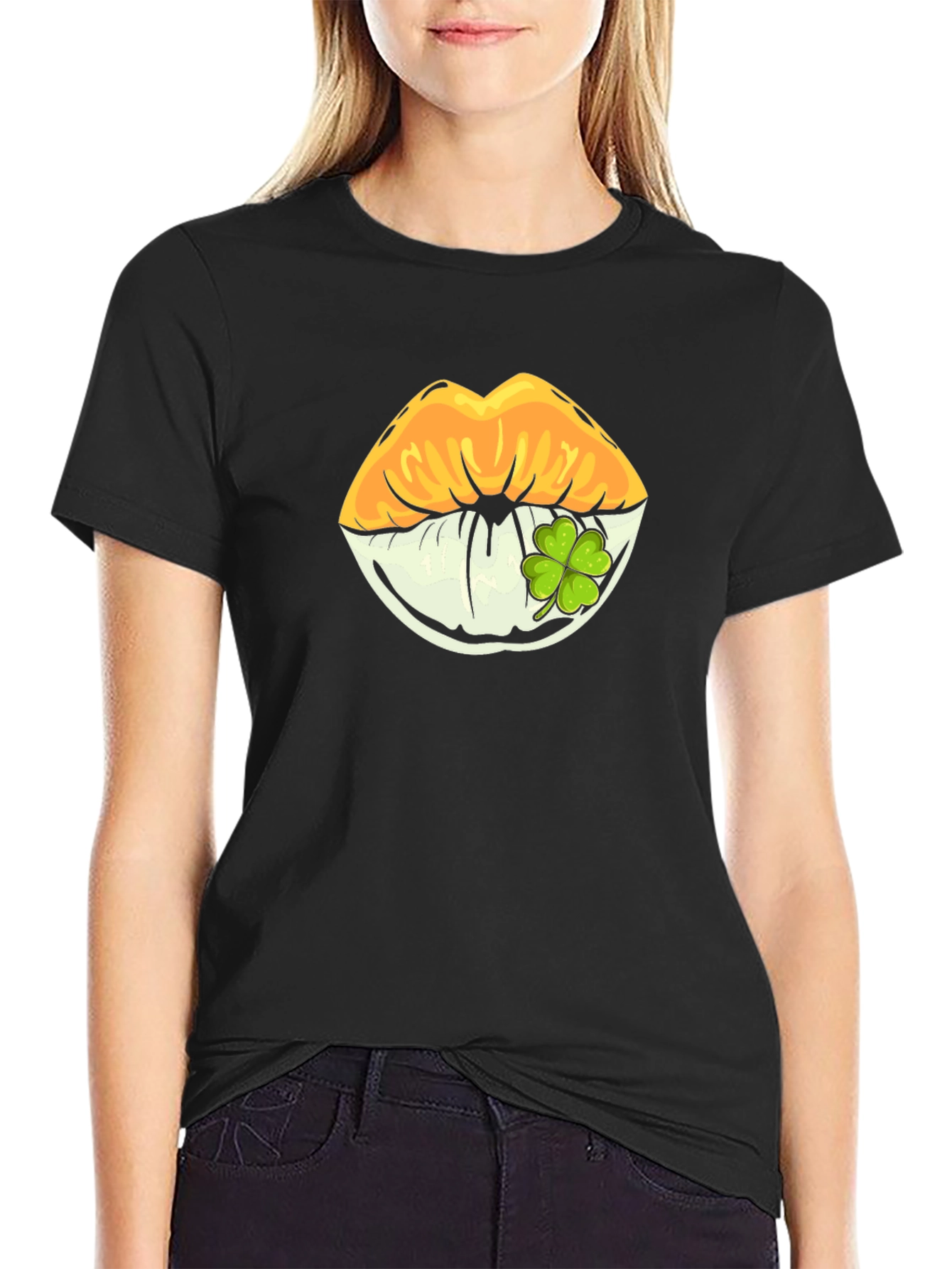 Lucky Lips T-Shirt - St. Patricks Day Apparel