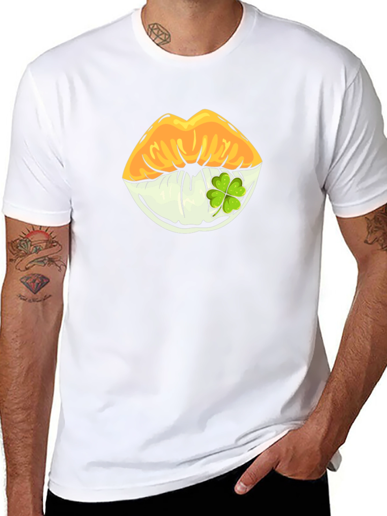 Lucky Lips T-Shirt - St. Patricks Day Apparel