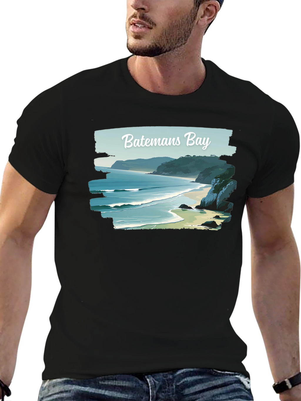 Batemans Bay Graphic T-Shirt | Beach Coastal Tee