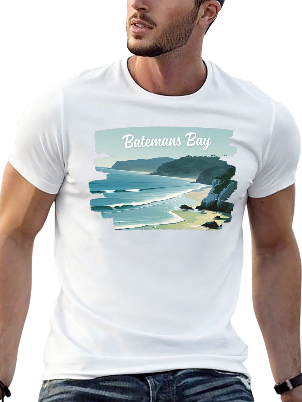 Batemans Bay Graphic T-Shirt | Beach Coastal Tee