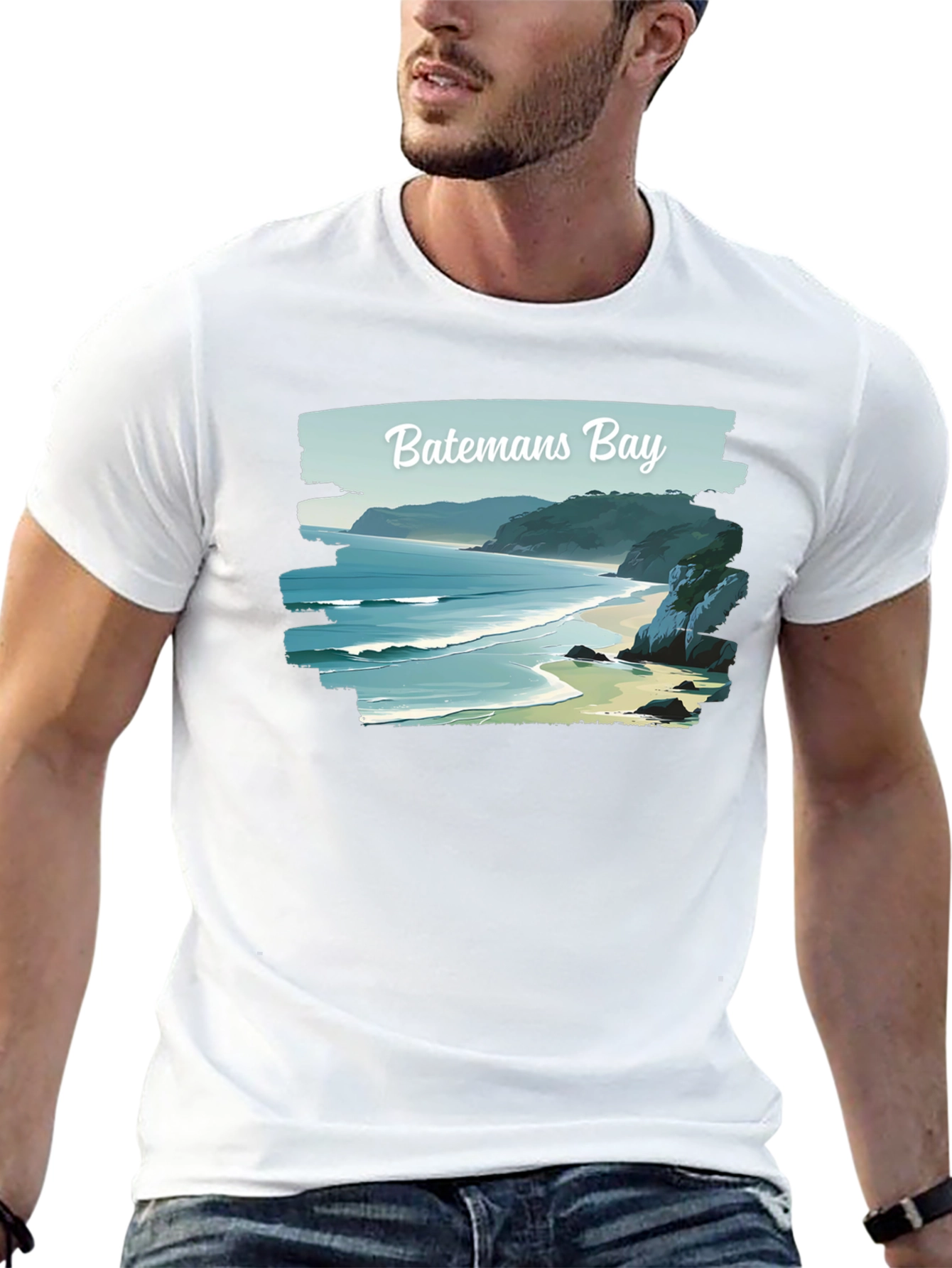 Batemans Bay Graphic T-Shirt | Beach Coastal Tee