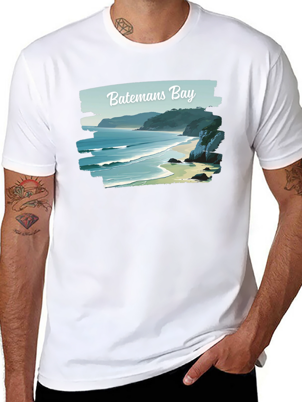 Batemans Bay Graphic T-Shirt | Beach Coastal Tee