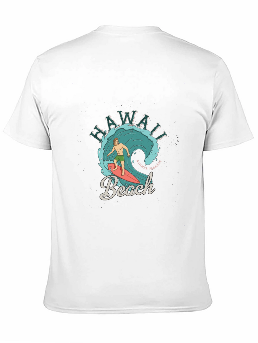 Hawaii Beach Summer Paradise Graphic T-Shirt