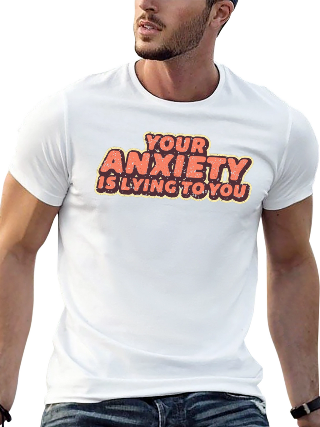Anxiety Affirmation T-Shirt: Positive Mindset Tee