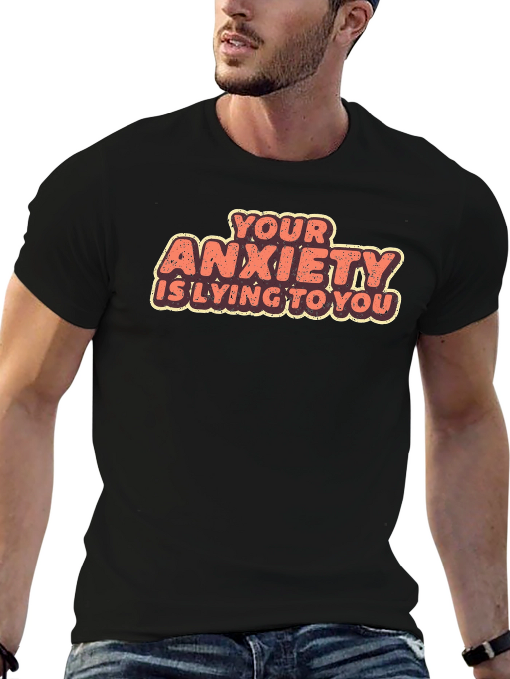 Anxiety Affirmation T-Shirt: Positive Mindset Tee