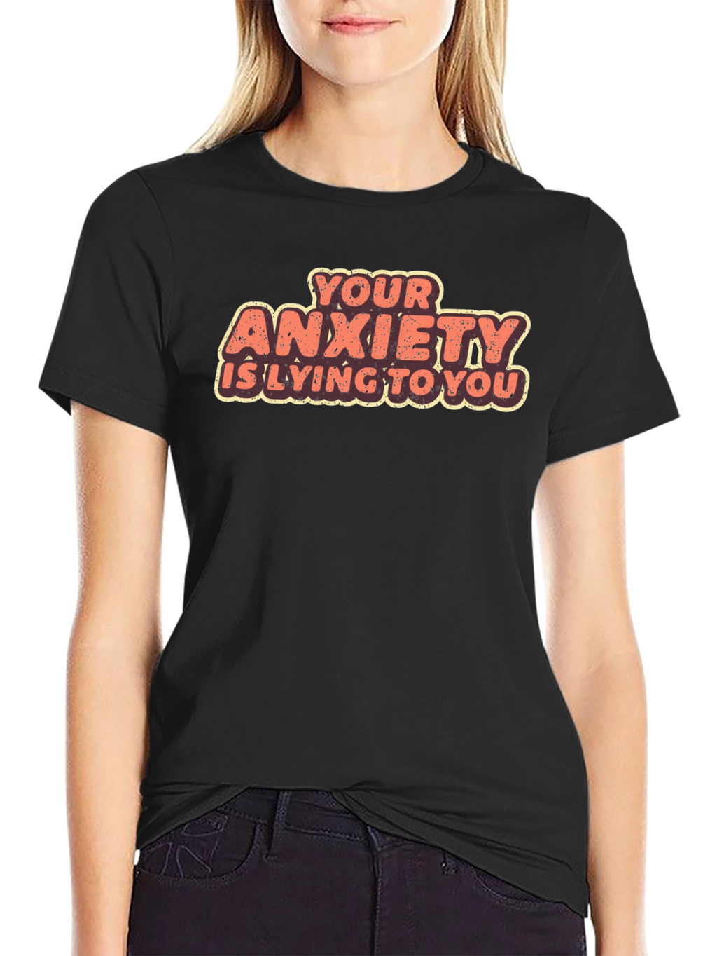 Anxiety Affirmation T-Shirt: Positive Mindset Tee