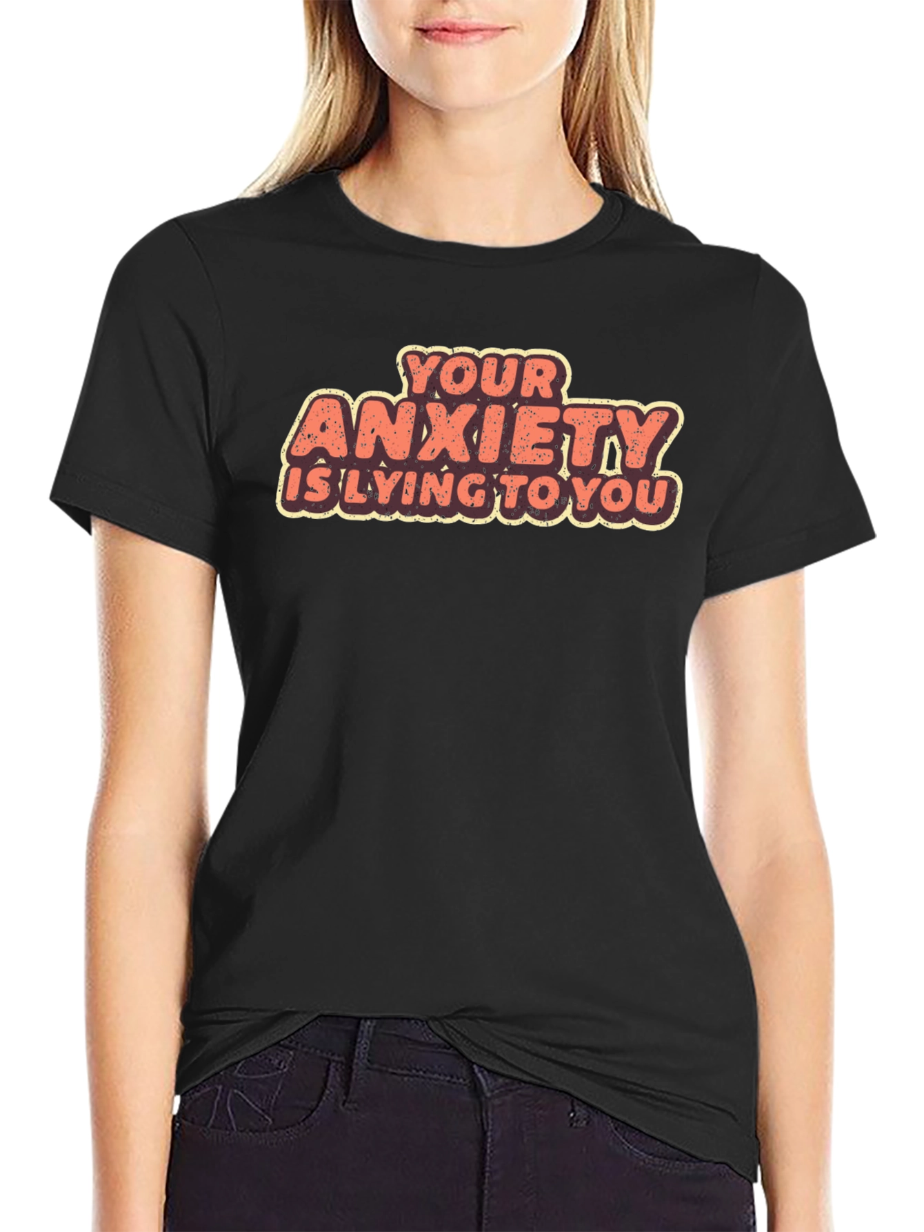 Anxiety Affirmation T-Shirt: Positive Mindset Tee