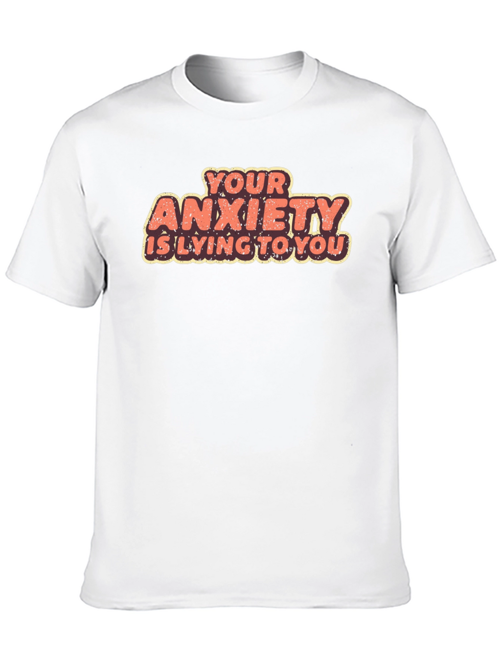 Anxiety Affirmation T-Shirt: Positive Mindset Tee