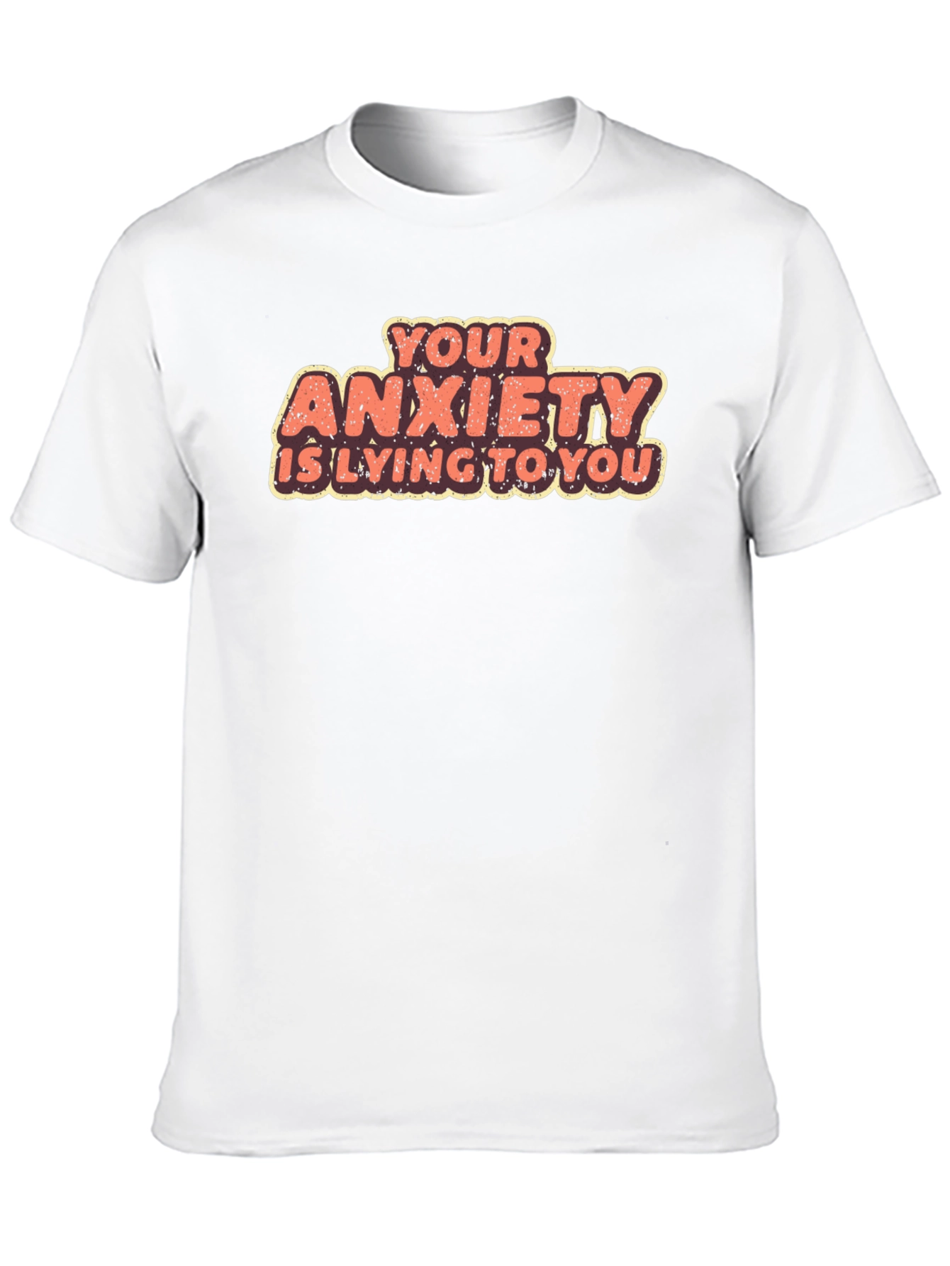 Anxiety Affirmation T-Shirt: Positive Mindset Tee