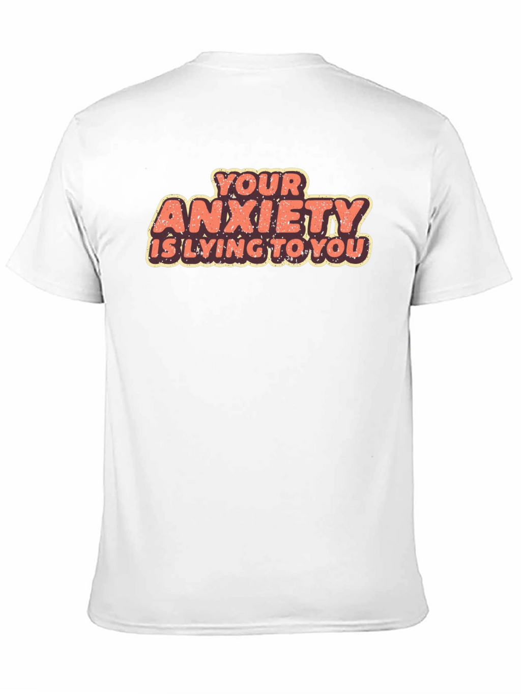 Anxiety Affirmation T-Shirt: Positive Mindset Tee