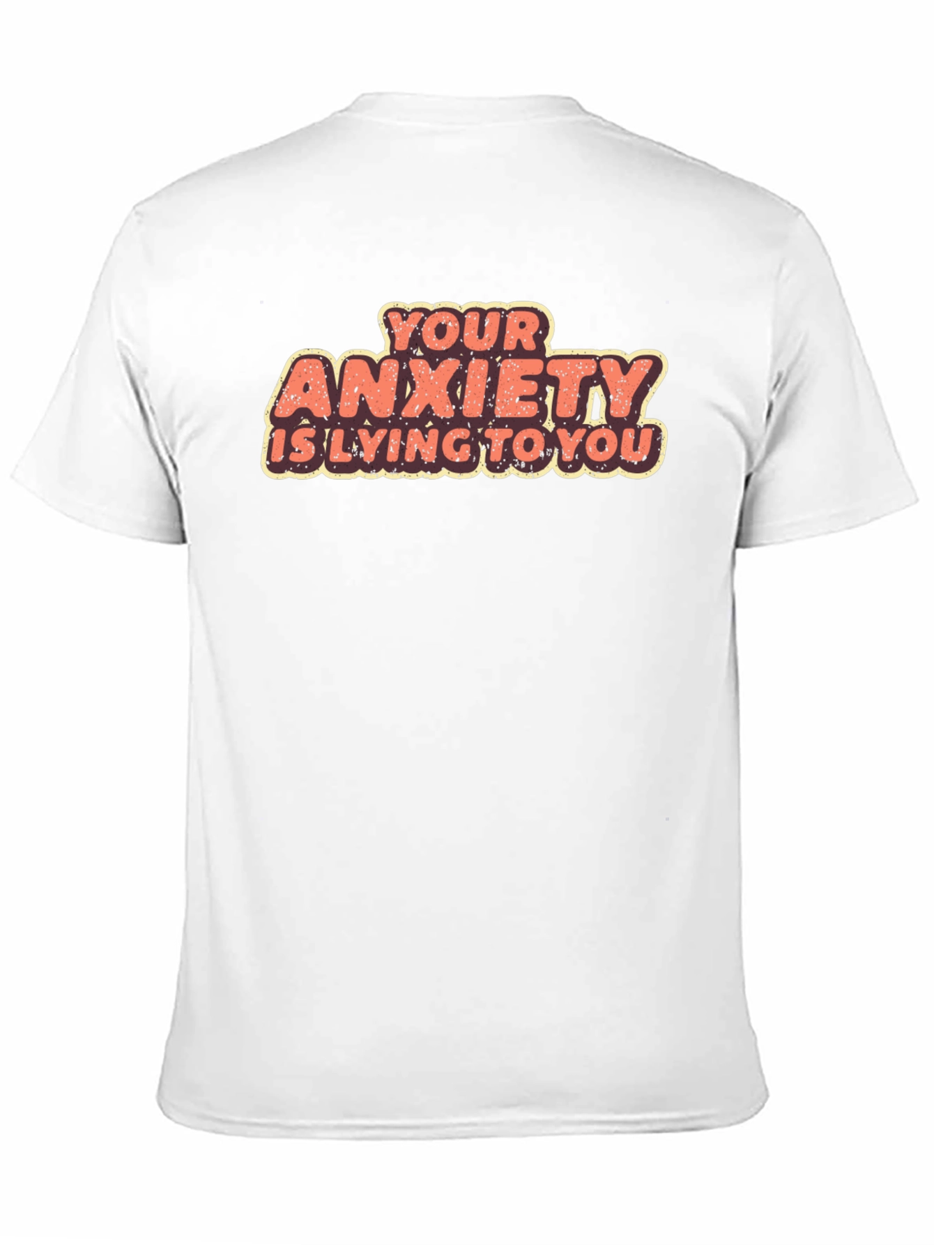 Anxiety Affirmation T-Shirt: Positive Mindset Tee