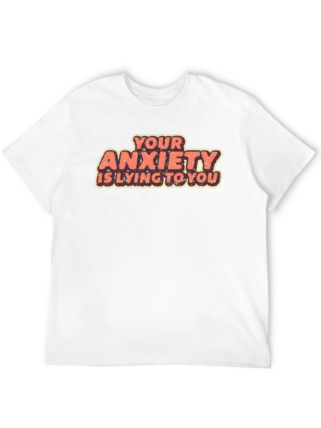 Anxiety Affirmation T-Shirt: Positive Mindset Tee