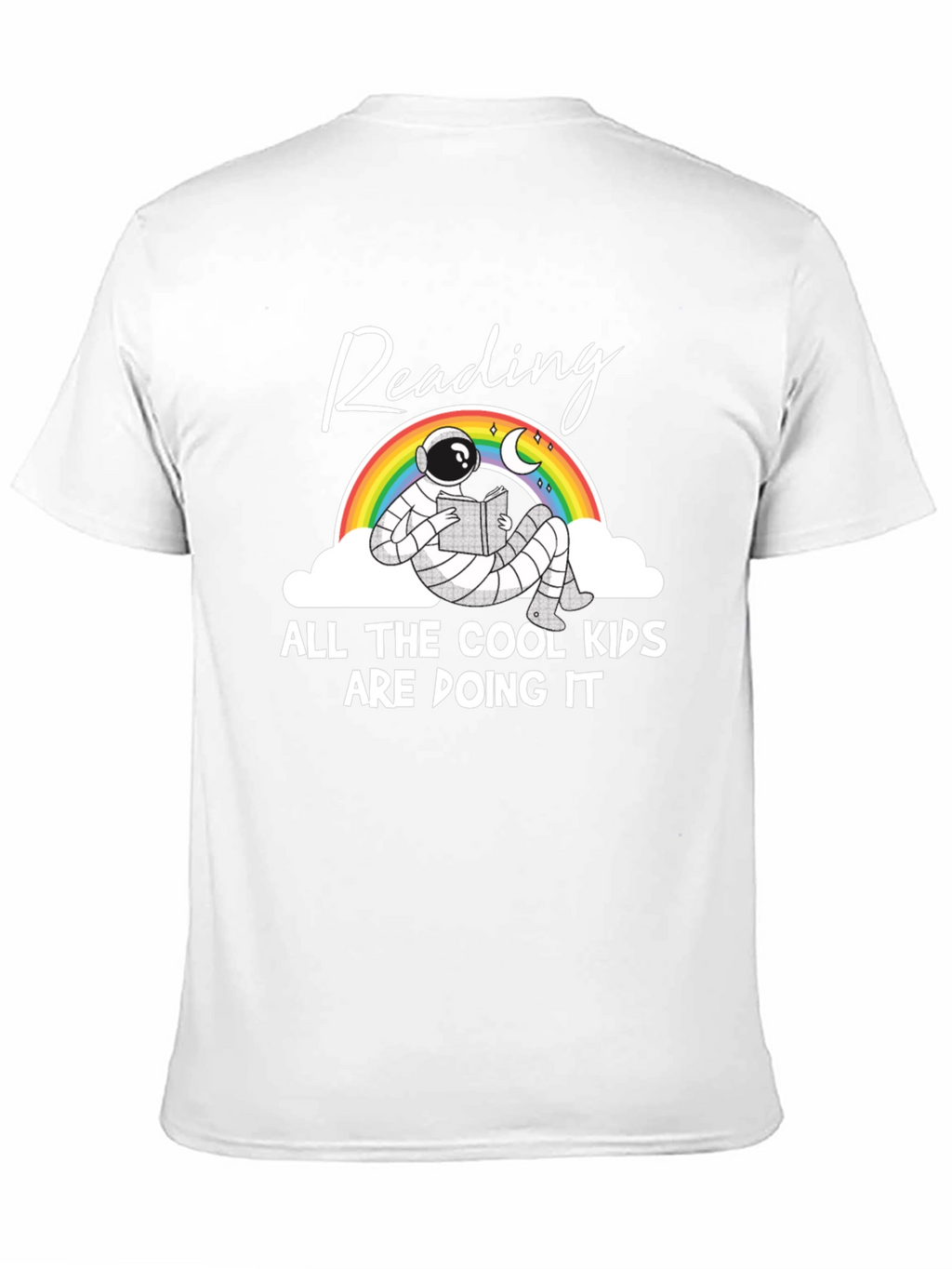 Reading Astronaut Graphic Tee