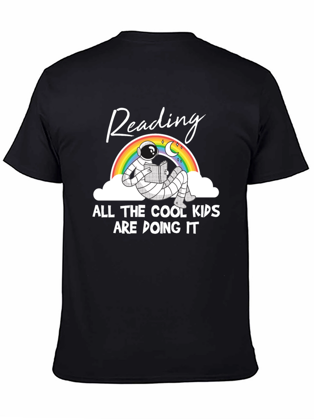 Reading Astronaut Graphic Tee