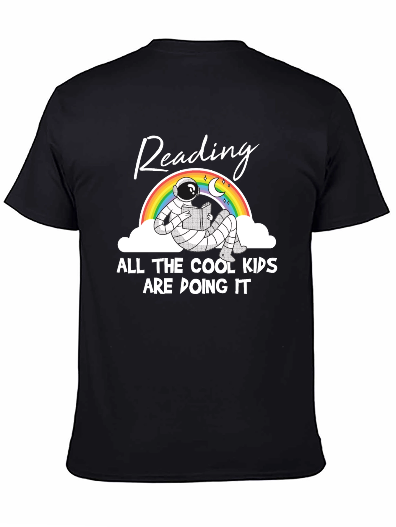 Reading Astronaut Graphic Tee