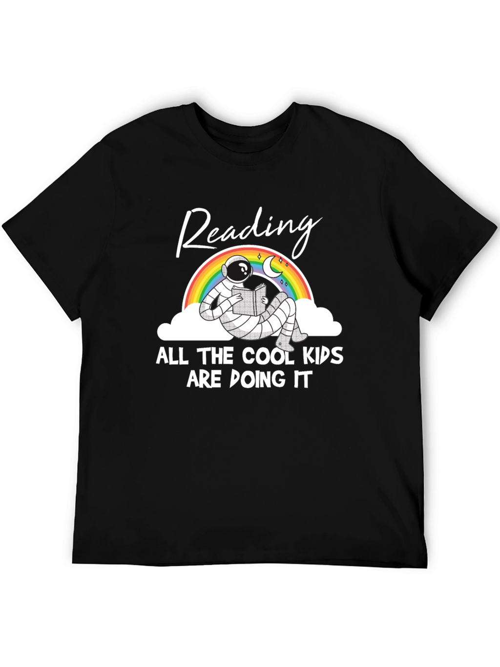 Reading Astronaut Graphic Tee