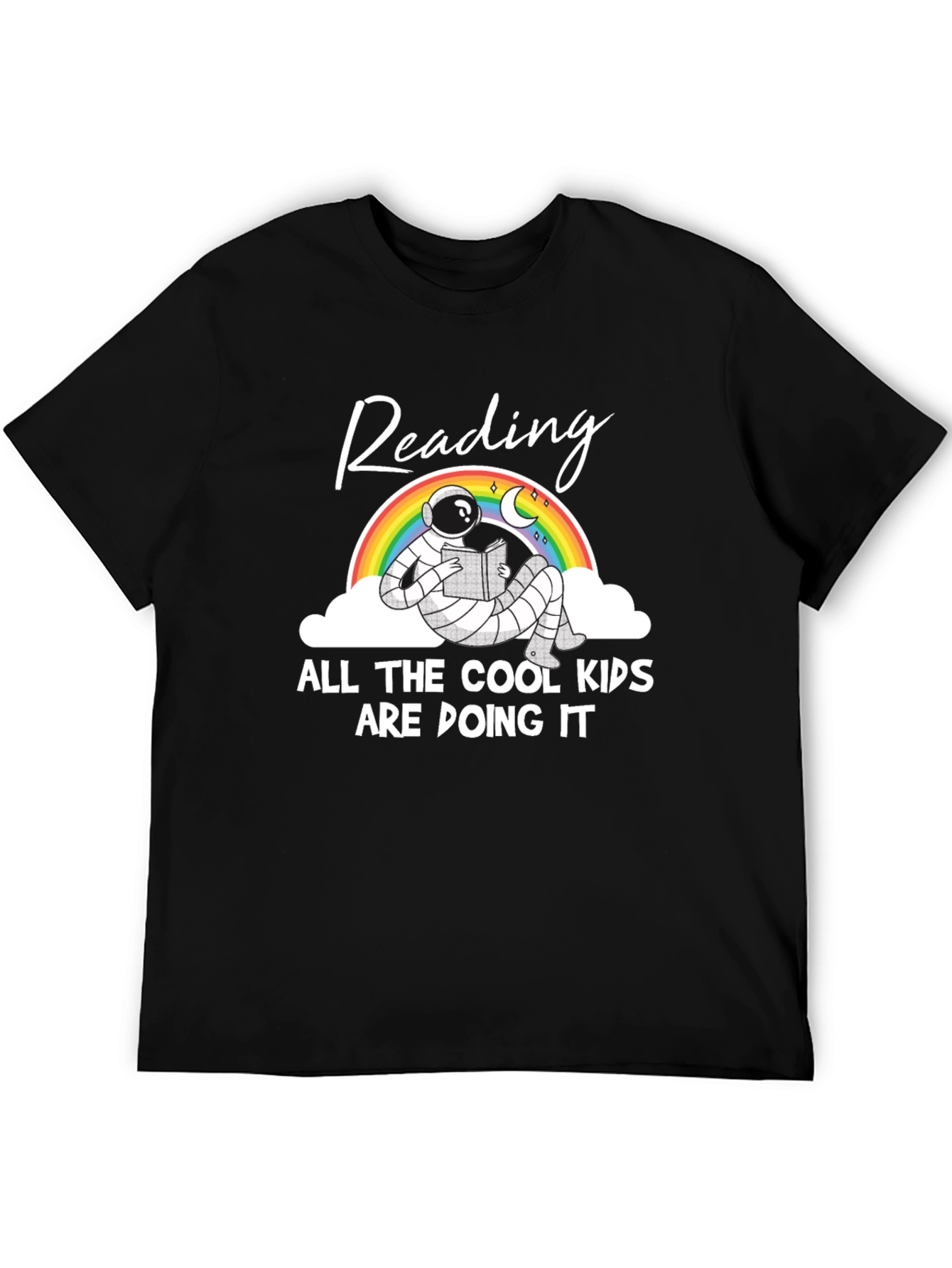 Reading Astronaut Graphic Tee