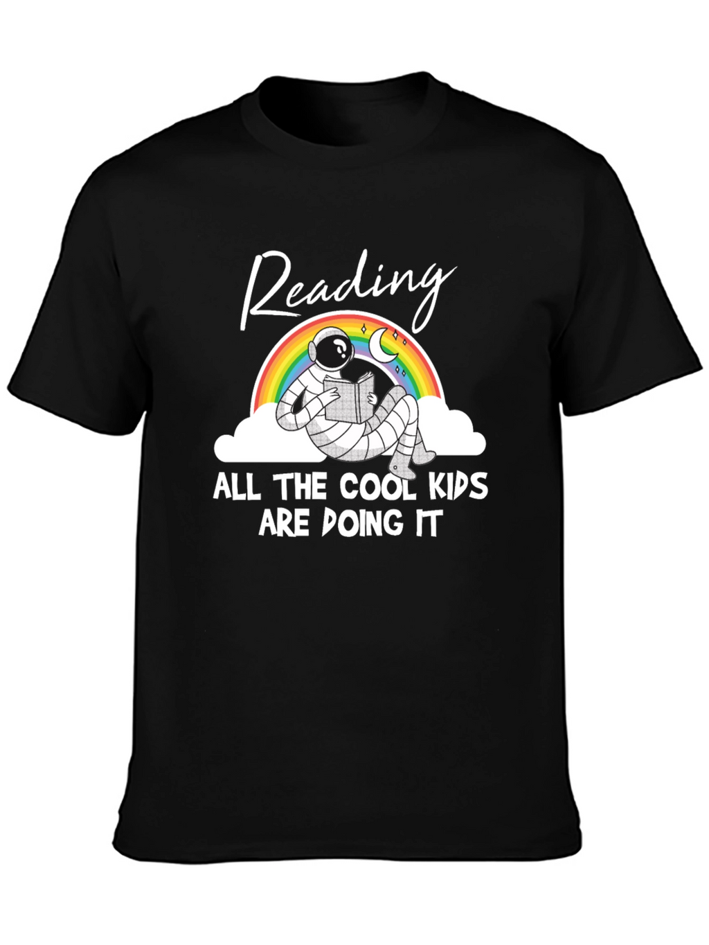 Reading Astronaut Graphic Tee